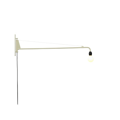 20126503 Potence Vitra Настенный светильник белый с длинным кронштейном