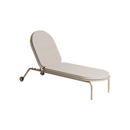 D0730101 La Petite Friture WEEK-END Подушка для шезлонга бежевая