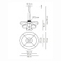 Axo Light Hoops SP HOOPS 3 подвесной светильник SPHOOPS3ORORLED — фото 1