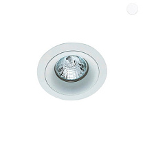 Resseced Spot White Round Tim