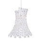 0925009 Kartell Bloom SP люстра с цветочным цилиндром чёрный — фото 1
