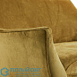 Leandro Settee Marigold Velvet Grey Ash мягкое сиденье Arteriors 8163 — фото 5