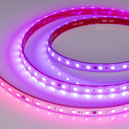 039602 Arlight Лента герметичная SPI-PFS-B60-12mm 24V RGB-PX6-BPT (12 W/m, IP68, 5060, 5m)
