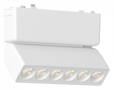 линейный светильник Skyflat белого корпуса для магнитного трека 48V
