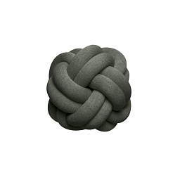 2351-6600 Design Stockholm House Knot Декоративная подушка-узел зелёного лесного оттенка