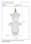 77500/01/31 DOLLY детский настольный ночник в форме единорога с мягким корпусом — фото 8