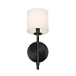 Ali 14" 1 Light Sconce Black настенный светильник 52505BK Kichler — фото 7