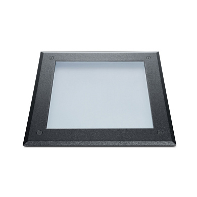 Грунтовый проходной светильник Simes Megazip квадратный Comfort S.8598