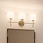 Ali 11.5" 3 Light Vanity Polished Nickel настенный светильник 55142PN Kichler