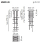 Axo Light Explo SP EXP Q 10 Bianco подвесной светильник SPEXPQ10BCXXR7S