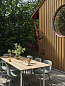 70038 Muuto Fiber Уличное кресло, пыльно-зелёное — фото 4
