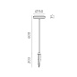 H2076000GR ACB Shedir PT LED outdoor торшер на штыре антрацит — фото 1