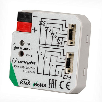 025679 INTELLIGENT Конвертер KNX-309-4DRY-IN Arlight (BUS)