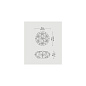 Slamp VELI Мини-розетка Couture - Белый прозрачный подвесной светильник VELSXS0CTR01TMS000EU — фото 3