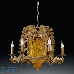 6857/7 MM lampadari Rococo люстра с семью рожками в стиле рококо с декоративными подвесками