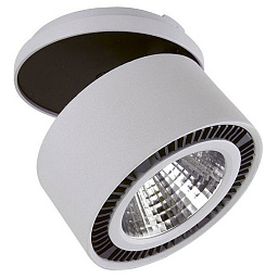 214849 Lightstar Forte inca led потолочный светильник серого цвета с направленным светом