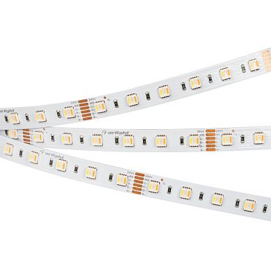 026363(2) Arlight Лента RT-B60-12mm 24V RGBW-MIX-5-in-1 (20 W/m, IP20, 5060, 5m)