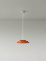 HEADHAT PLATE CIRCULAR METAL CANOPY WHITE SURFACE DIMMABLE 1