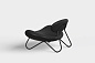 Meadow lounge chair Dunes 21003/Black Woud, кресло