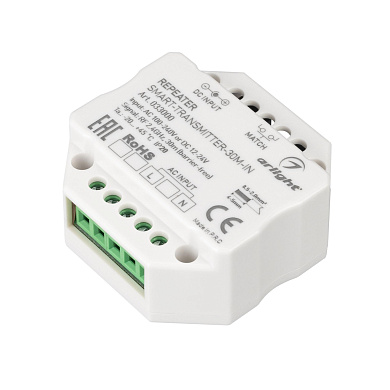 033000 Arlight Контроллер-усилитель SMART-TRANSMITTER-30M-IN (230V, 2.4G)