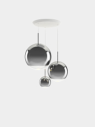 MIRROR-BALL-ROUND-PENDANT-SYSTEM Tom Dixon Mirror Ball Подвесная система