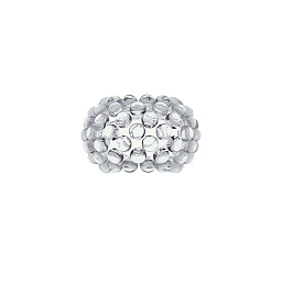FN311025E_16 Foscarini Caboche Plus настенное бра с полусферическим плафоном из прозрачного стекла