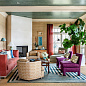 Charlton Visual Comfort торшер черный и латунь ARN1006BLK — фото 8