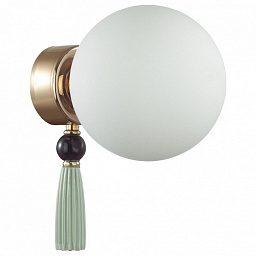 5405/1W Odeon Light Palle настенное бра с шарообразным плафоном золотого цвета