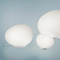 FN168031E_10 Foscarini Gregg Midi TL дизайнерский настольный светильник из выдувного стекла сатиновый белый — фото 4