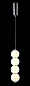 0470/204 DESI Crystal lux Светильник подвесной 1х12W LED Хром