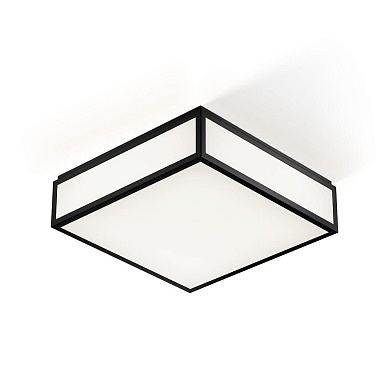 0219360 Decor Walther Bauhaus настенно-потолочный светильник черный матовый
