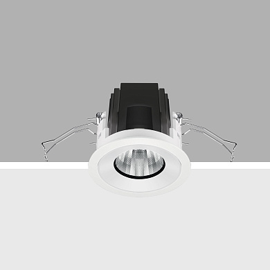 Встраиваемый в потолок светильник Laser фиксированный round iGuzzini