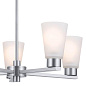 Stamos 24" 5 Light Chandelier Brushed Nickel люстра 52436NI Kichler — фото 5