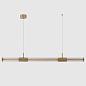 LINEUP SP24W LED BRASS Crystal lux LINEUP Светильник подвесной LED 24W 2880Lm — фото 1