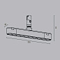 TR203-1-10W3K-S-B Maytoni Points Rot Трековый светильник 20W 800лм Черный — фото 10