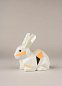 Фарфоровая статуэтка кролика Origami Rabbit Lladro 01009264 — фото 3