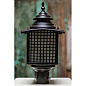 Old Fashioned Casual Outdoor Pole Light Gate Light уличный светильник FOS Lighting 591-GL1