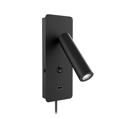 Настенный светильник Design by Gronlund Gent USB-A+C Surface