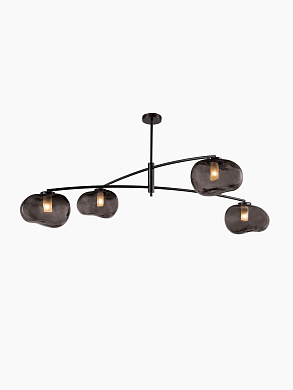 Люстра Heathfield Vallie Medium PD-VALL-BBRZ-SMOK-004-STD