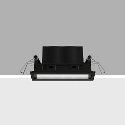 Встраиваемый в потолок светильник Laser 100x28x50 мм iGuzzini