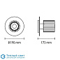 IN THE SUN 190 настенный светильник DCW Editions Paris ITS W 190 GOL-GOL — фото 7