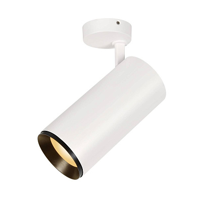 1005746 SLV NUMINOS® XL CL SPOT DALI светильник потолочный 36Вт с LED 2700K, 2980лм, 60°, белый/черный