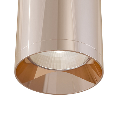 Потолочный светильник Focus Maytoni розовое золото C010CL-01RG