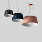 CA054DGBMDD Linea Light Delfi 35 SP LED люстра из металла зелёный — фото 2