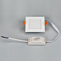 020123 Arlight Светильник DL-93x93M-5W Warm White — фото 5