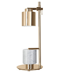 3054.1 Castro lighting Chantel настольная лампа с прозрачным цилиндрическим корпусом