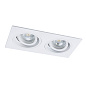 A2178PL-2WH Arte Lamp Tarf точечный встраиваемый светильник GU10 2х35W — фото 3