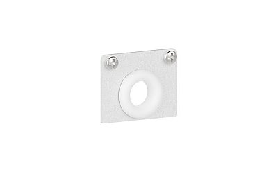 Комплектующая для трека 48 В Astro Lighting 48V Single Track Cable Entry End Cap матовый белый