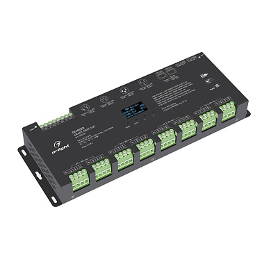 033769 Arlight Декодер SMART-DMX-SUF (12-24V, 24x5A, XLR3, RJ45)