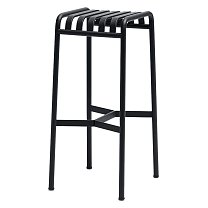 Palissade Bar Stool, сталь, порошковая окраска, антрацит